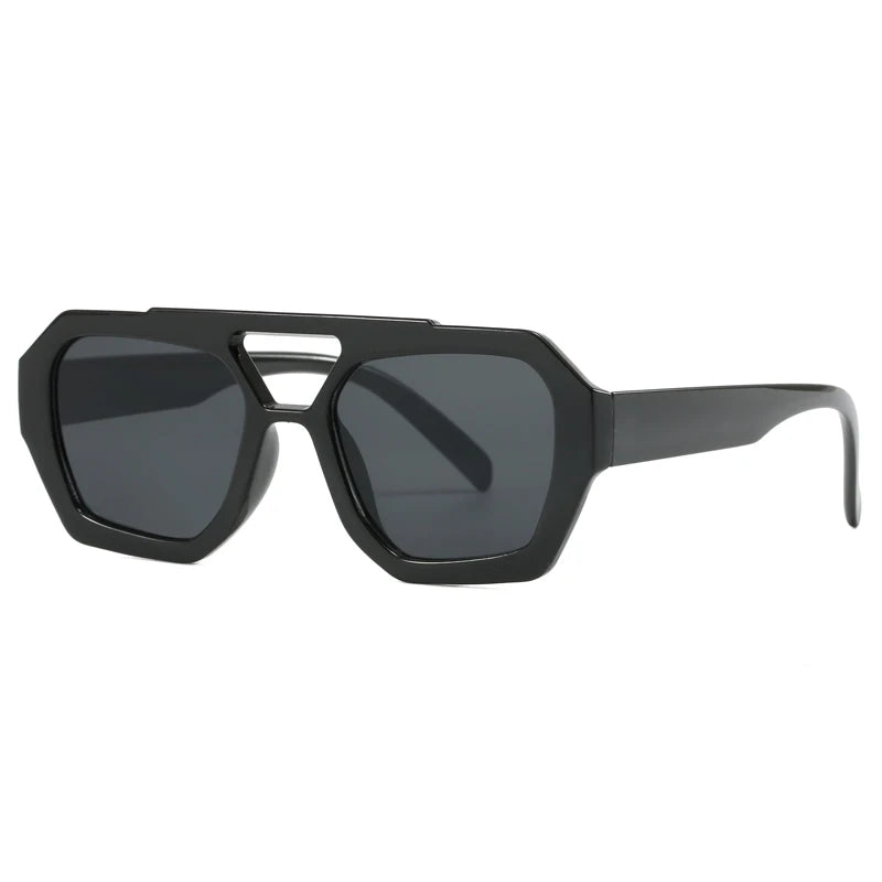 Wandern Neues Doppelbrückendesign Damen Anti-Licht-Brille Mode Leopardmuster Design Brille Hohe Qualität Outdoor Sonnenschutz