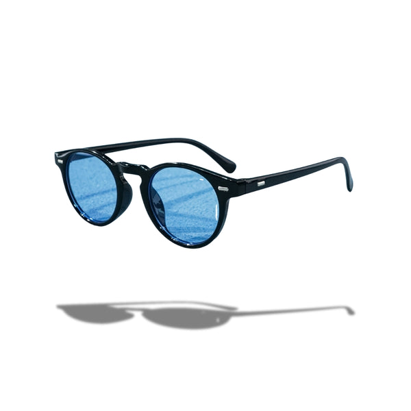Black With Blue