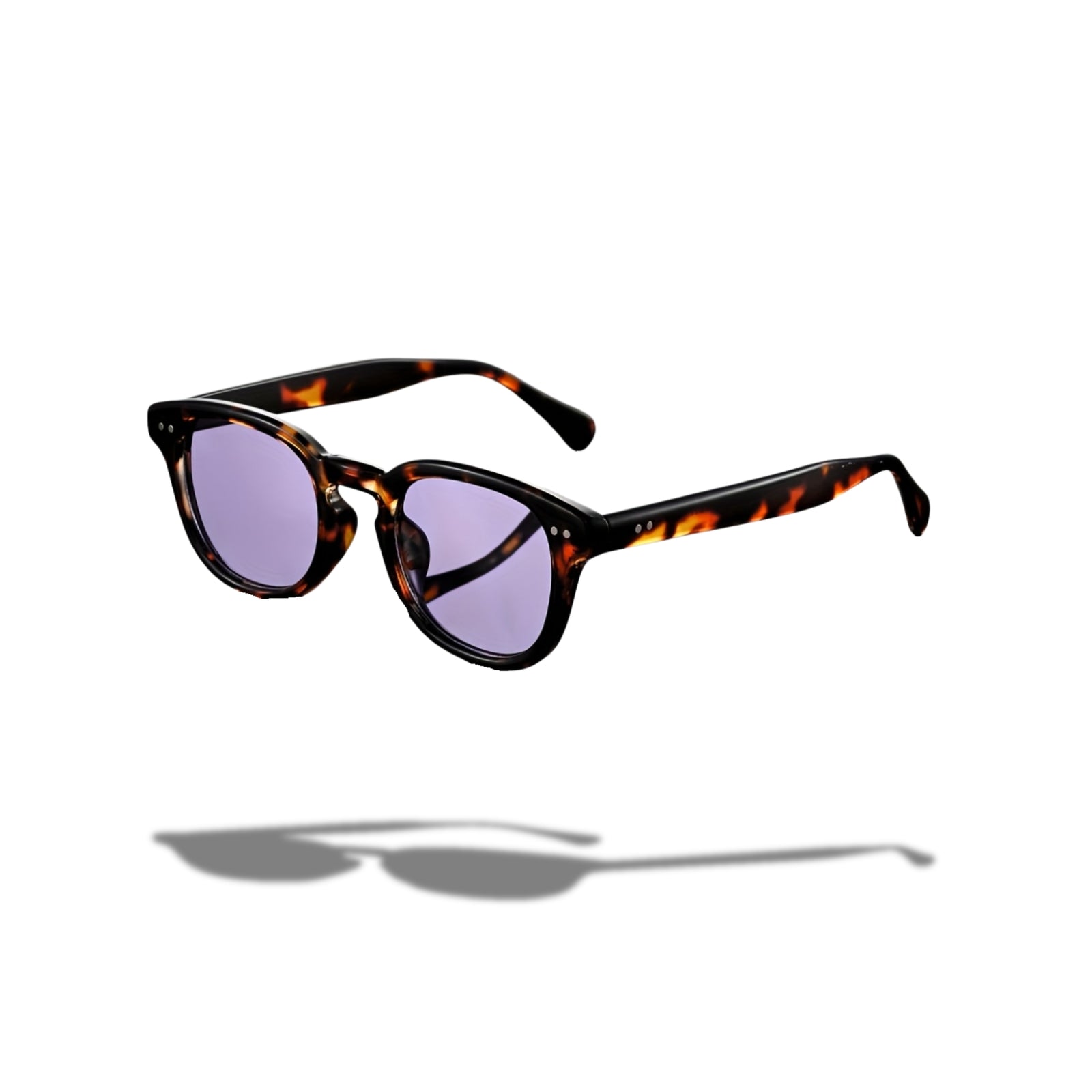 C1 Leopard frame purple sheet