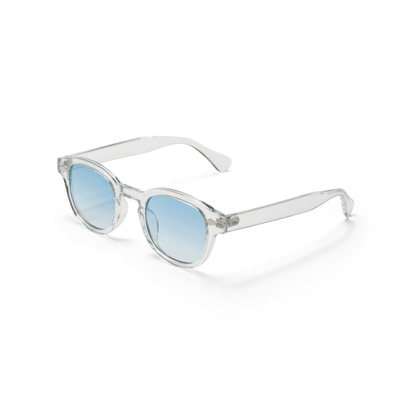 Transparent Blue Lens