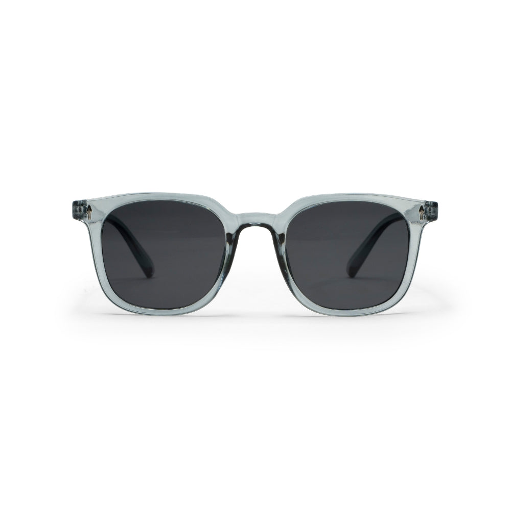Transparent Gray Frame Gray Lens
