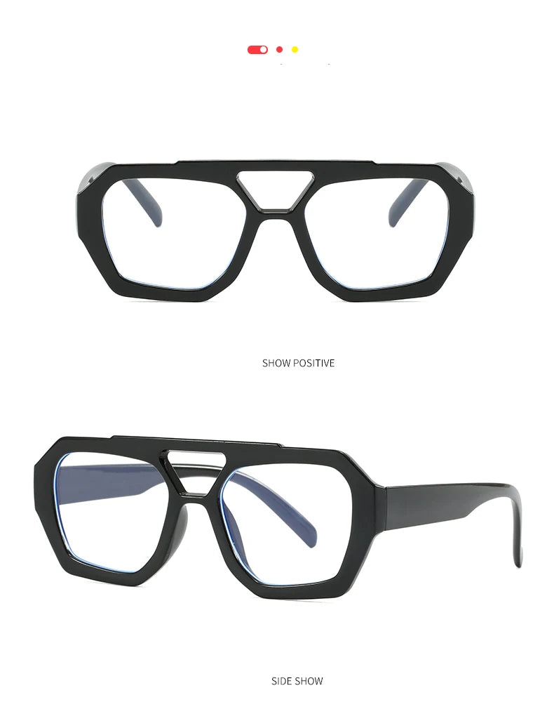 Wandern Neues Doppelbrückendesign Damen Anti-Licht-Brille Mode Leopardmuster Design Brille Hohe Qualität Outdoor Sonnenschutz