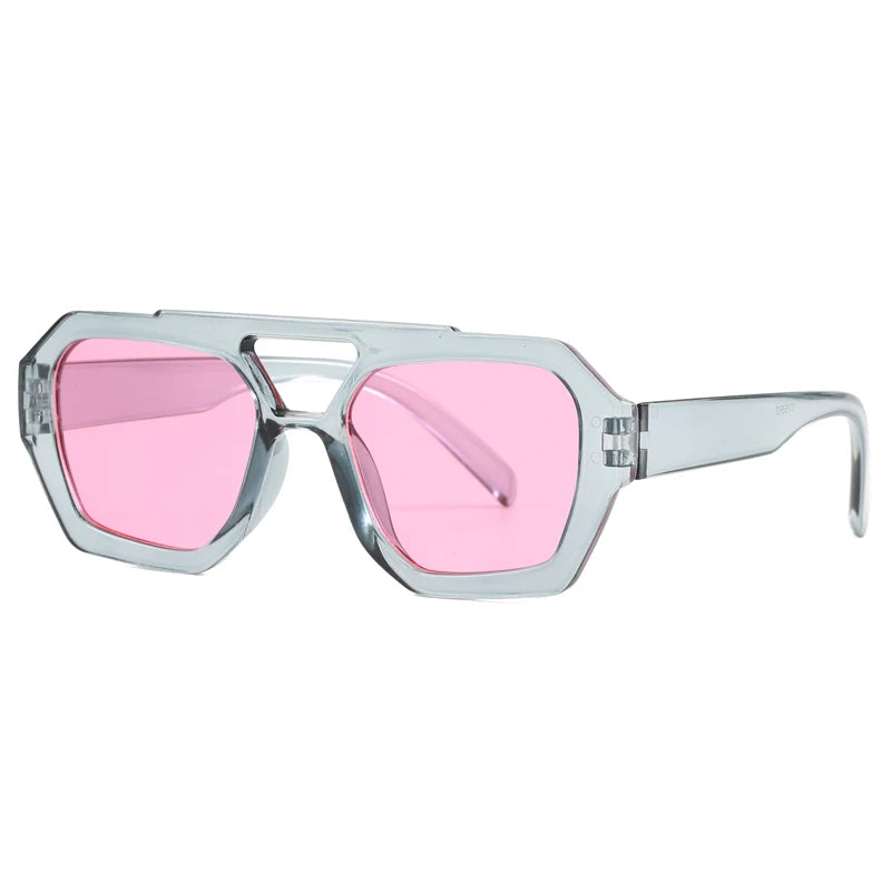 Wandern Neues Doppelbrückendesign Damen Anti-Licht-Brille Mode Leopardmuster Design Brille Hohe Qualität Outdoor Sonnenschutz