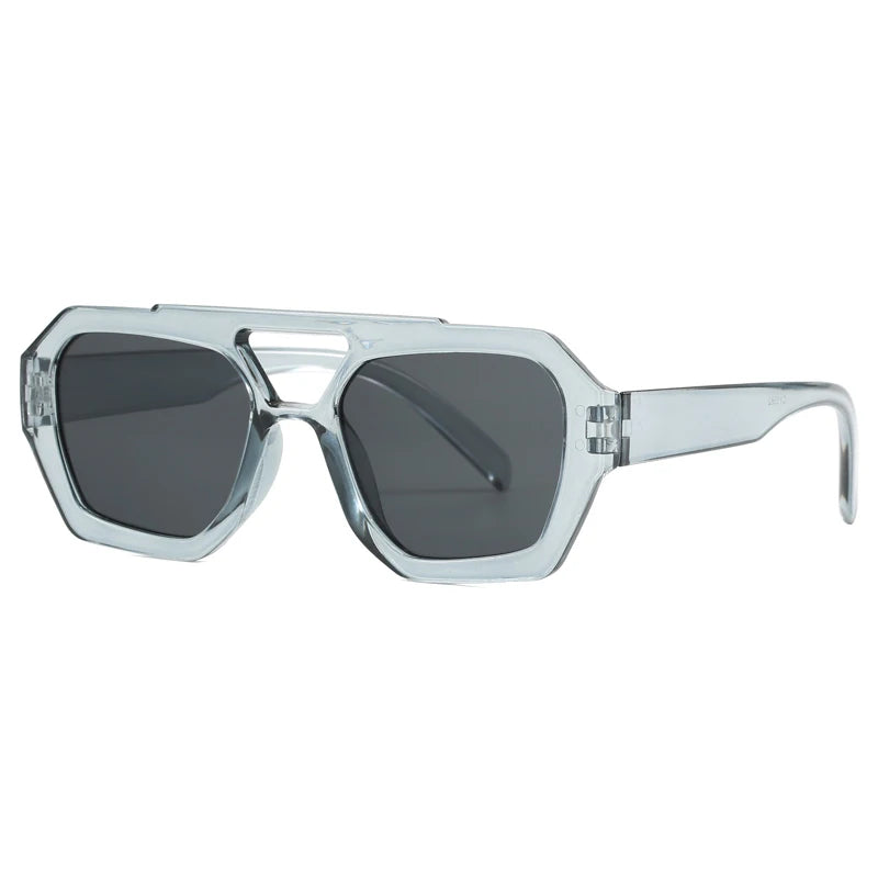 Wandern Neues Doppelbrückendesign Damen Anti-Licht-Brille Mode Leopardmuster Design Brille Hohe Qualität Outdoor Sonnenschutz
