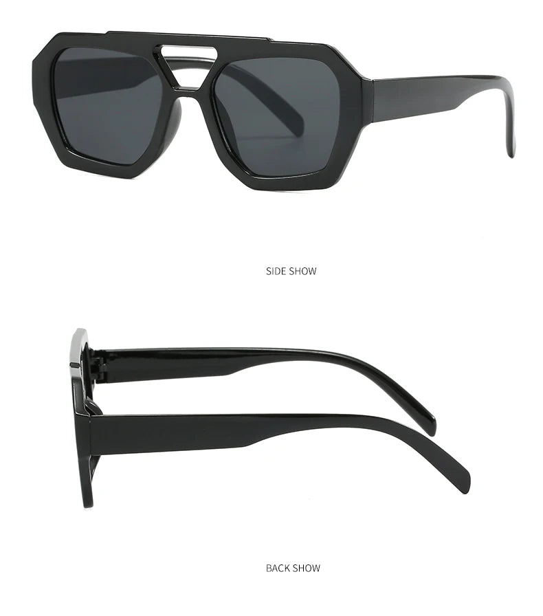 Wandern Neues Doppelbrückendesign Damen Anti-Licht-Brille Mode Leopardmuster Design Brille Hohe Qualität Outdoor Sonnenschutz